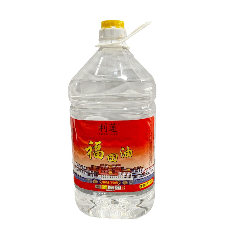 环保灯油福田油 液体酥油生产商2升 5升水晶供佛液态灯油无烟家用