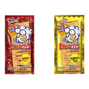 泰国bento拌多乐鱿鱼片手撕即食鱿鱼小零食甜辣味