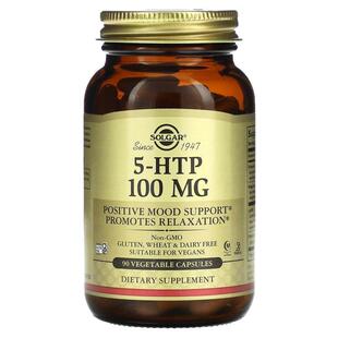 Solgar 五羟色胺5-HTP胶囊改善睡眠助