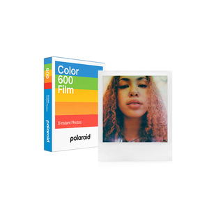 Polaroid宝丽来600型彩色胶片拍立得复古相纸相机8张礼物礼品【仅限i-Type相机和600型相机可用】