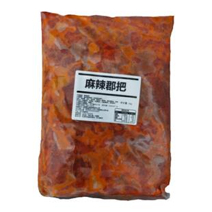 曾食记麻辣郡把2斤×10袋火锅麻辣烫鸭郡把商用半成品配料食材