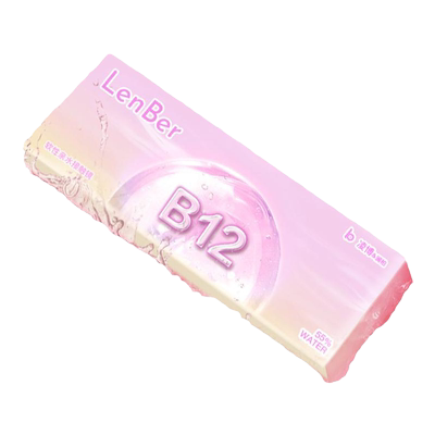 隐形眼镜日抛近视透明镜片小直径一次性官方旗舰店B12小粉片次抛