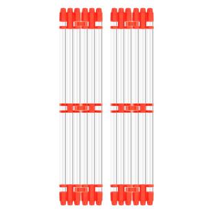 梦达折叠漂筒浮漂收纳筒加厚鱼漂盒 加长装浮标盒桶渔具透明漂管