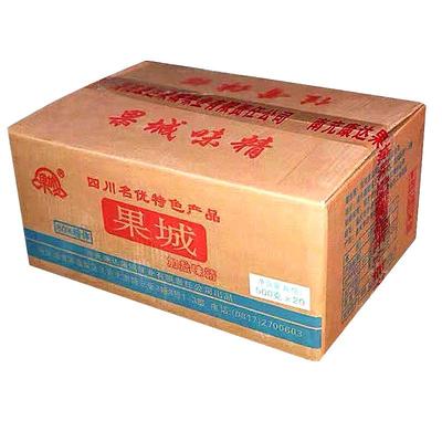 整箱包邮果城味精加盐500g*20袋