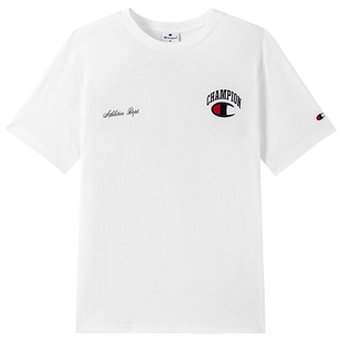 Champion冠军短袖t恤男夏季新款时尚潮牌女纯棉上衣美式宽松风