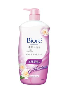 花王碧柔泡沫滋润保湿沐浴露弱酸沐浴露持久留香正品官方旗舰店