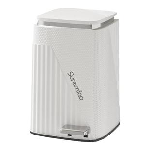 方形大号欧式垃圾桶脚踏式家用厨房客厅卫生间脚踩塑料有盖厕所