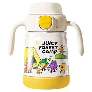 【好吸超保温】NEVS儿童保温杯婴儿宝宝水杯6个月以上直饮吸管杯