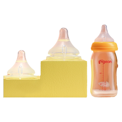 食品级硅胶柔软耐啃奶瓶奶嘴配件