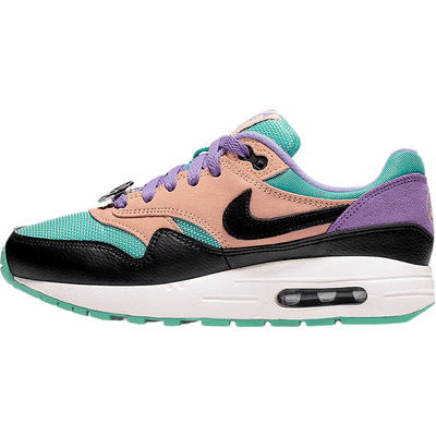 Nike/耐克正品AIR MAX GS女子大童气垫拼接跑步鞋AT8131-001