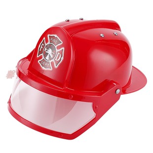 儿童消防玩具帽子工程帽警察幼儿园角色扮演衣服灭火器马甲帽水枪