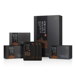 参多韩黑红参液韩国高丽参浓缩液礼盒送礼发酵人参皂苷CK40红参饮