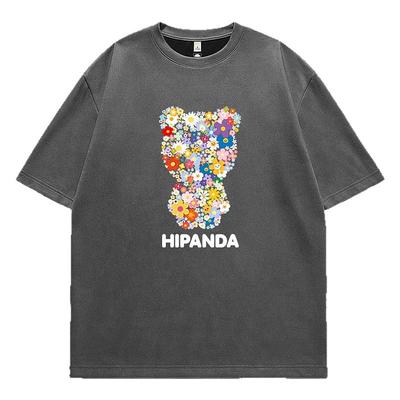 hipanda短袖潮牌情侣体恤