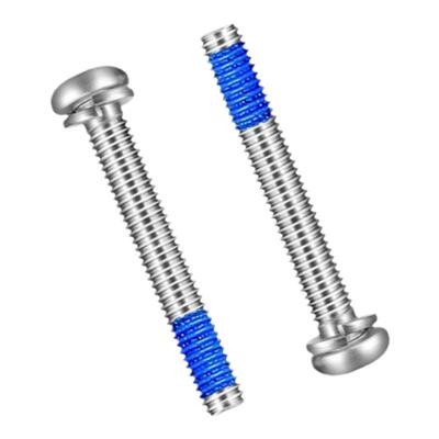 二组合盘头机牙点胶螺丝防松螺丝
