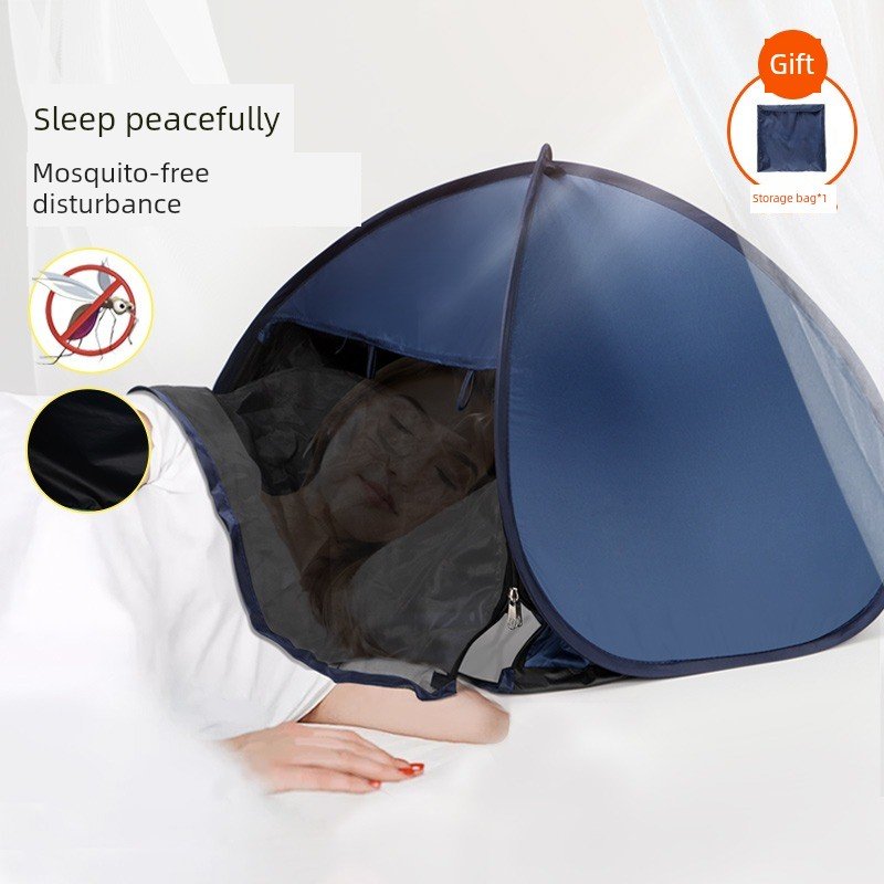 帐篷宿舍睡觉挡风小帐篷头枕防风罩头部睡眠遮光头罩午睡枕头神器