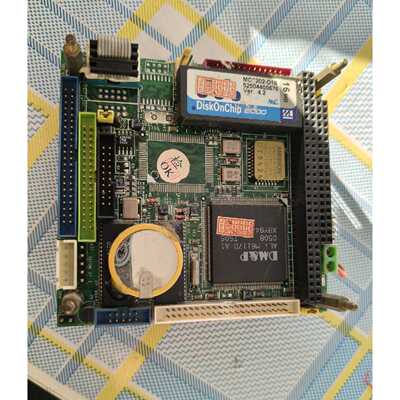 昭营6054工控主板，拆机件，带DiskOnChip 200