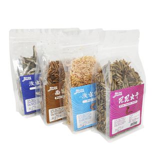 乌龟开口龟粮淡水半水龟巴西饲料虾干皮补钙仓鼠面包虫凤凰虫鱼干