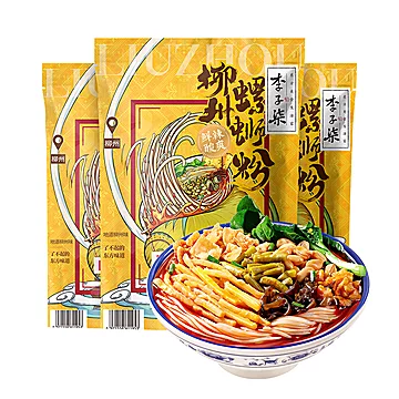 李子柒螺蛳粉柳州螺狮粉3袋