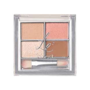 宋智雅同款韩国lenect卧蚕四色眼影盘|一盘两用|纯欲减龄