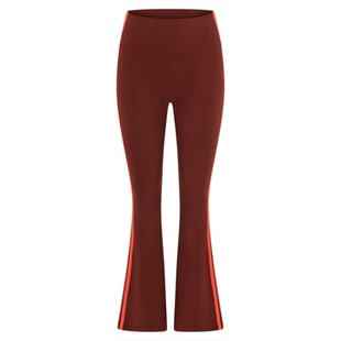 LornaJane运动全长喇叭裤紧身高腰CONTRAST提臀修身休闲女LJ