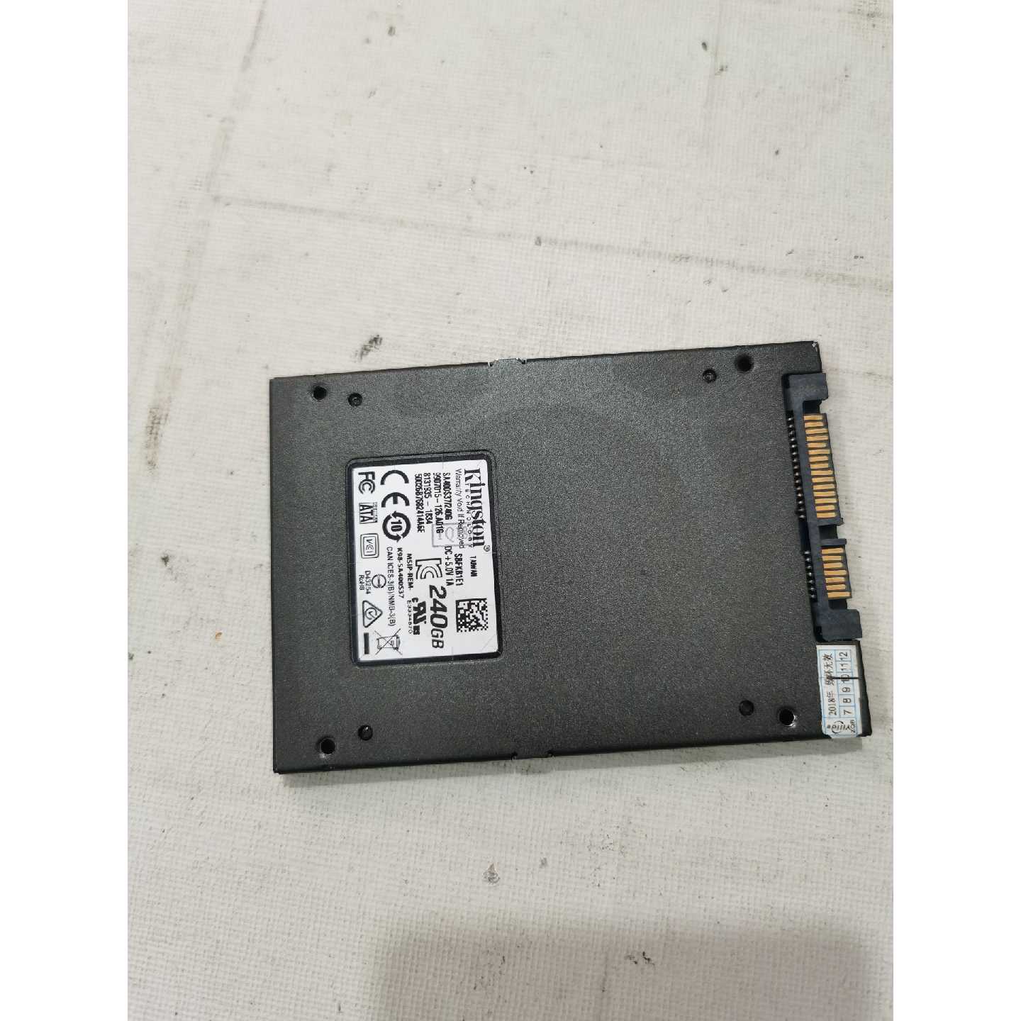 议价金士顿240g固态硬盘SA400S372.5寸SAT维修图片
