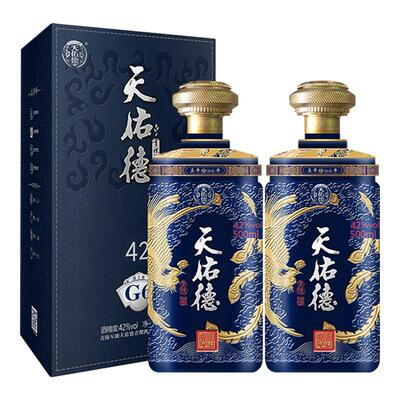 42度国之德真年份白酒清香型