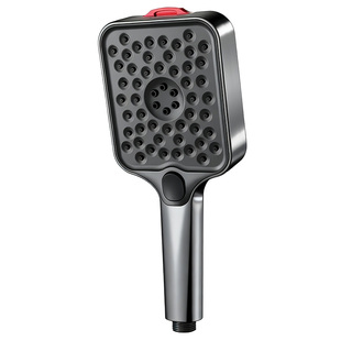 增压除垢花洒喷头超强加压方形淋浴头家用洗澡大出水量莲蓬头套装