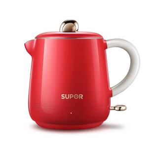 苏泊尔电热水壶家用热水壶小型便携烧水壶自动断电mini小型开水壶