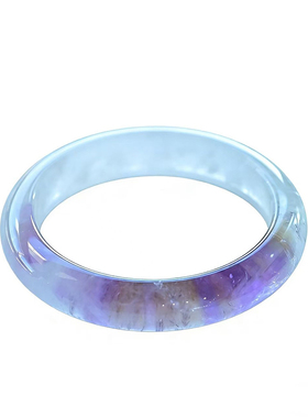 紫黄晶手镯天然玻利维亚紫水晶女