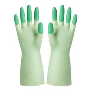 家务清洁洗碗手套家用女柔软橡胶胶皮加厚乳胶防水防滑刷碗洗衣服