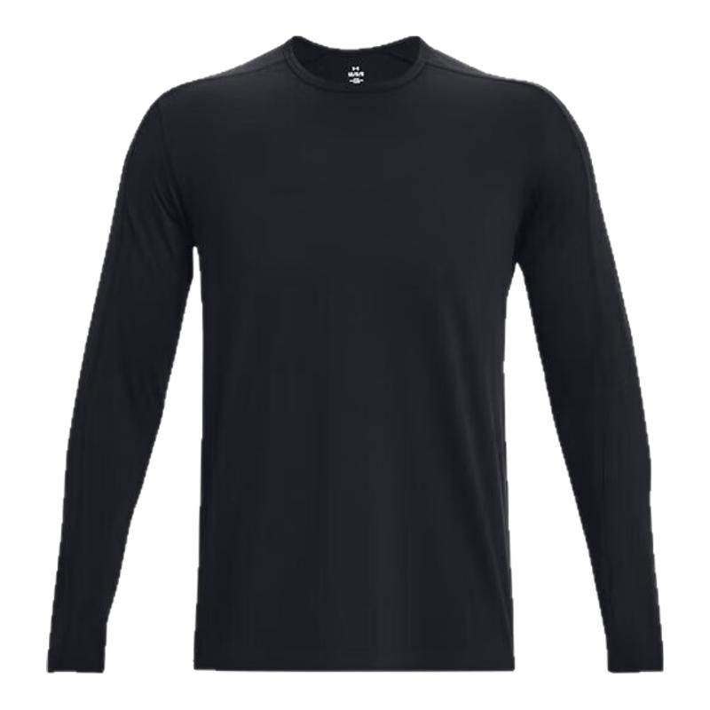 安德玛UA长袖T恤男子健身跑步弹力上衣打底衫运动休闲卫衣1379672