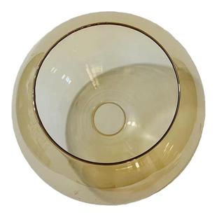 上下口魔豆灯罩室内餐厅卧室落地灯吊灯透明干邑烟灰灯具配件大全