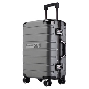 铝框行李箱拉杆箱大容量箱可坐商务旅行箱学生加厚密码登机箱皮箱