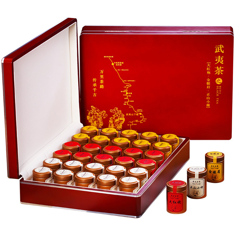 万里茶路系列30罐木盒装
