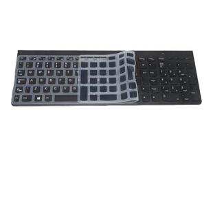 联想SK-8861 EKB-10YA欧版键盘膜变身英文版硅胶凸凹透明黑键白字