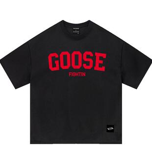 短袖男t恤短宽版型网眼oversize美式穿搭街头嘻哈宽松运动体恤