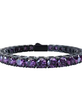 AB嘻哈男女款弹簧扣网球手链