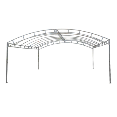 户外酒席帐篷斜面雨棚遮阳棚单铁架钢管架子加厚配件篷布顶布围布