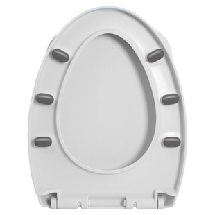 马桶盖 家用通用加厚座便器配件坐垫盖厕所板UVO型马桶圈老式盖子