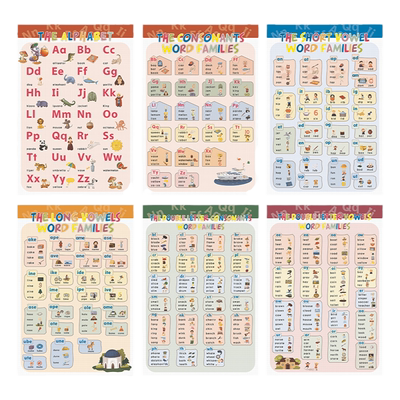 点读版自然拼读发音规则表