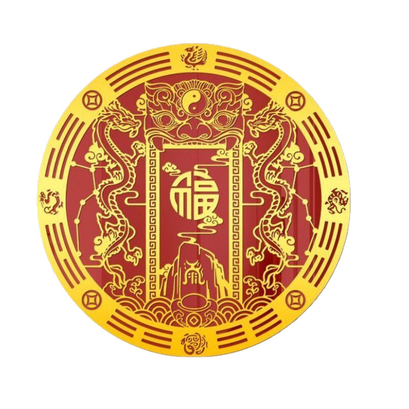 化解空调挡财位压床头对门窗金属贴纸解决空调位置问题财福空调贴