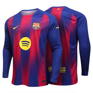 Nike巴塞罗那FCB巴萨 25/26主场球衣球迷版耐克长袖HJ4611-456