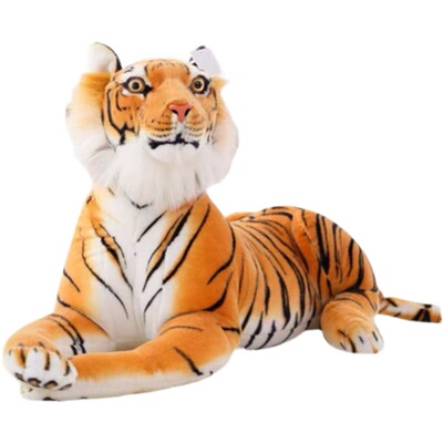 老虎模型男孩子毛绒玩具抖音同款