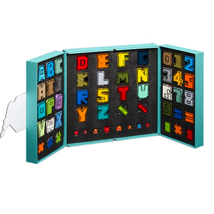 儿童益智玩具男孩拼装数字变形积木机器人5一7岁3到6男童生日礼物