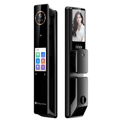 三星2025新款Q30系列掌静脉+3D人脸识别智能门锁指纹家用防盗门锁