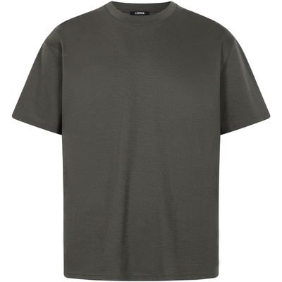 LEZORA针织天丝三醋酸短袖T恤