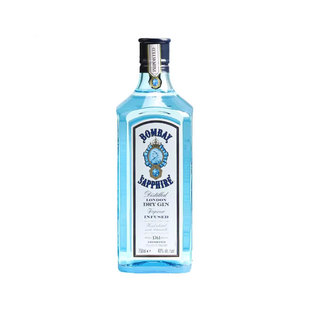 【国行】750ml孟买蓝宝石金酒 杜松子酒gin酒鸡尾酒金汤力洋酒