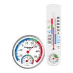 保联温湿度计家用温度计室内精准室温计冰箱干湿度计气温计湿度表