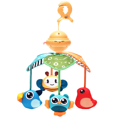 音乐旋转布绒挂饰遥控