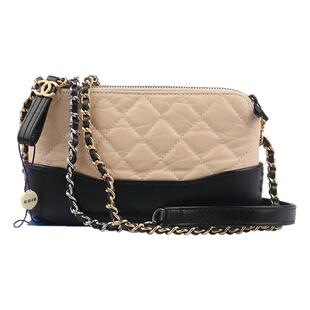 中古「9新」CHANEL香奈儿GABRIELLE CLUTCH 复古二手品包包
